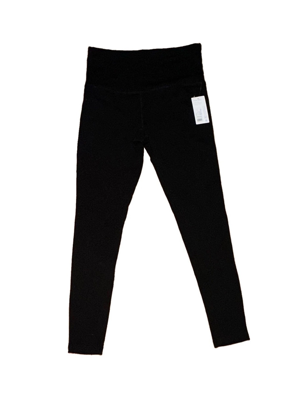 Jockey Stretch Jersey Women's High Rise Ankle Leggings Black Cotton S